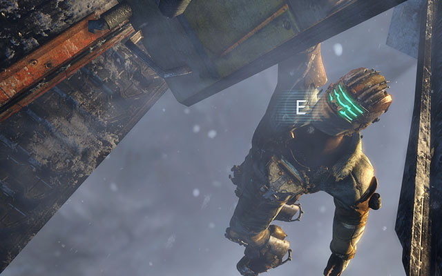 Climb up the ladder and move forwards - Find Ellie and her crew | 9: Onward - 9: Onward - Dead Space 3 Game Guide