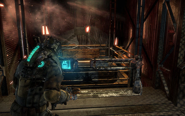 Go up over the damaged part of the catwalk and enter the complex - Find Ellie and her crew | 9: Onward - 9: Onward - Dead Space 3 Game Guide