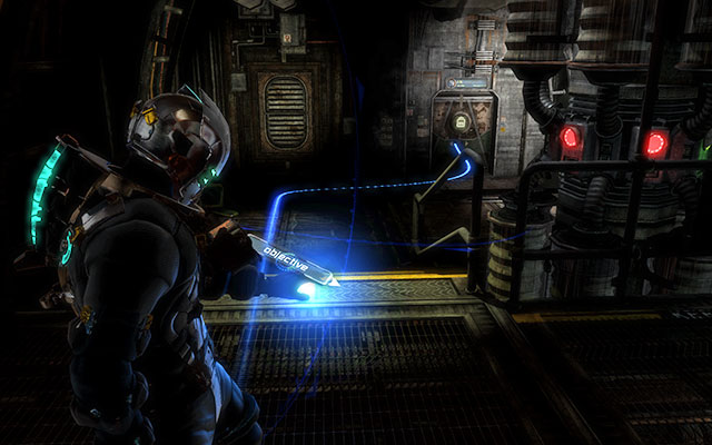 Return to the ladder and go ahead, to the elevator - Restore power and override the lock-down | Side missions: C.M.S. Greely - Side missions: C.M.S. Greely - Dead Space 3 Game Guide