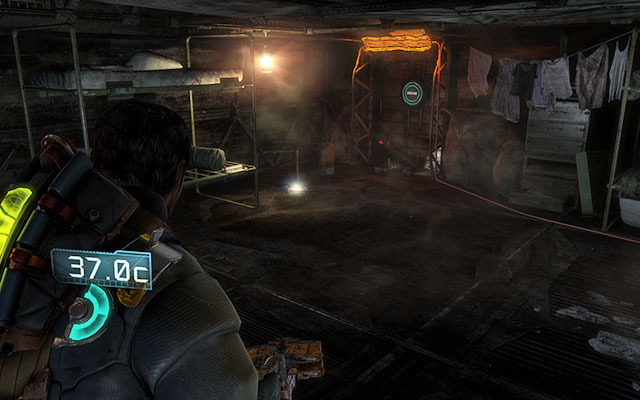 After walking past the large gate, initially inaccessible, youll get to another room with a generator - Chapter 8 | Secrets - Secrets - Dead Space 3 Game Guide