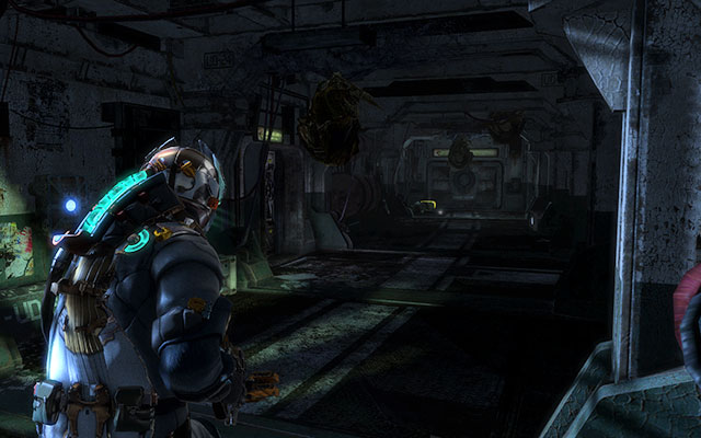 Youll find yourself in a corridor again - Reach the command saucer | 3: The Lost Flotilla - 3: The Lost Flotilla - Dead Space 3 Game Guide