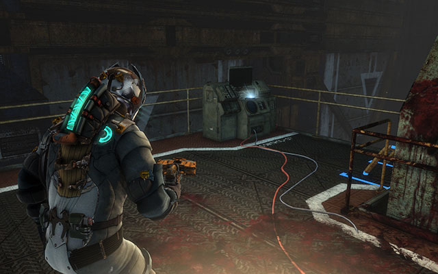 Go to the left and climb up a bit - the last part [Remote RAS Locator Module] is also located on the inoperative machine - Craft a remote relay | 6: Repair to Ride - 6: Repair to Ride - Dead Space 3 Game Guide