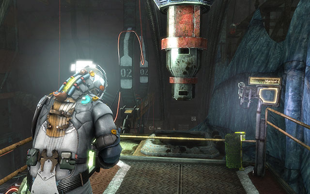 Unfortunately you have to mount the pump manually - Refuel the Crozier | 6: Repair to Ride - 6: Repair to Ride - Dead Space 3 Game Guide