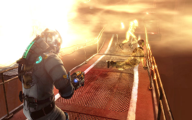 Unfortunately, the way back is not so easy and enjoyable - Release the shuttle | 6: Repair to Ride - 6: Repair to Ride - Dead Space 3 Game Guide