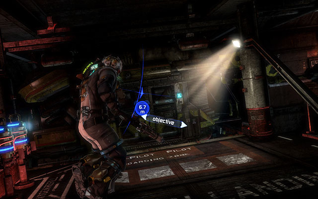Youll get information that one of port engines is missing - Recover a port engine for the Crozier | 7: Mayhem - 7: Mayhem - Dead Space 3 Game Guide