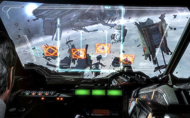 After completing this task, head to the cockpit and activate start button - Launch the Crozier when ready | 7: Mayhem - 7: Mayhem - Dead Space 3 Game Guide