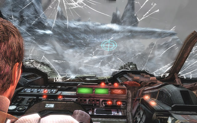 Youll be flying on low altitude, close to the surface - Launch the Crozier when ready | 7: Mayhem - 7: Mayhem - Dead Space 3 Game Guide