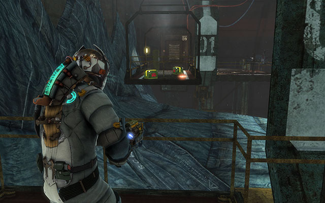 On the scaffolding near the shuttle, at its right side - Chapter 6 | Secrets - Secrets - Dead Space 3 Game Guide