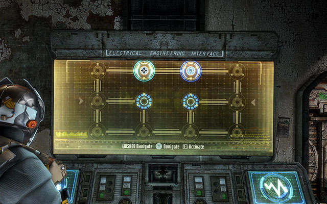 Hacking electrical interface is not a difficult task if you play with your partner - Security Bypassing | Tips - Tips - Dead Space 3 Game Guide