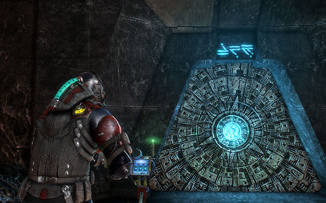 After landing go ahead, until you get to the locked door - 17: A Strange City ending - 17: A Strange City - Dead Space 3 Game Guide