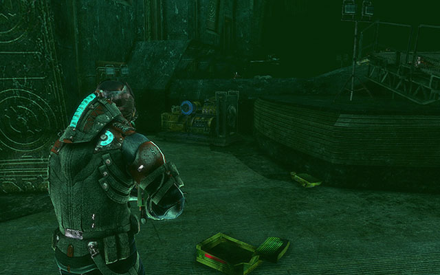 After crossing the gate you should see three empty power slots - these are opening the passage to the Machine - Align the Power Array | 18: Kill or Be Killed - 18: Kill or Be Killed - Dead Space 3 Game Guide