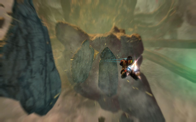 A little further youll find a portal, which will take you quite far - Reach the machine | 19: Endings - 19: Endings - Dead Space 3 Game Guide