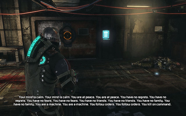 On the floor, near the exit, youll find Reaper Officers Key, which allows you to unlock the door - Scavenge the 163rd Reaper Barracks | Side missions: Reaper Barracks - Side missions: Reaper Barracks - Dead Space 3 Game Guide