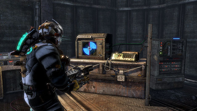 After turning off the generator, go to the other side of the room - Chapter 4 - p. 1 | Secrets - Secrets - Dead Space 3 Game Guide