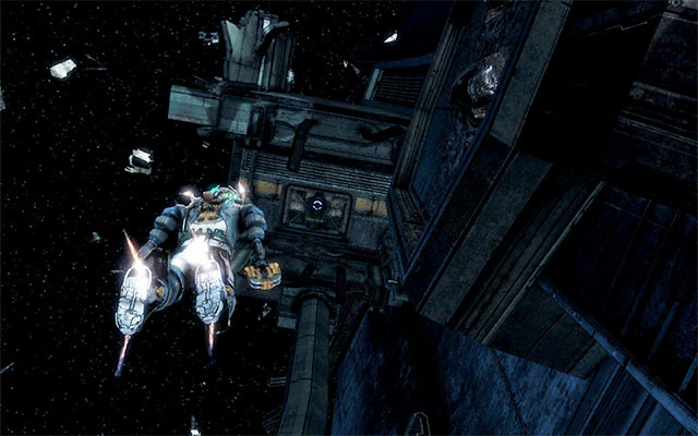 In the crate inside the storage located behind the huge ship part with digit 6 - Chapter 4 - p. 2 | Secrets - Secrets - Dead Space 3 Game Guide