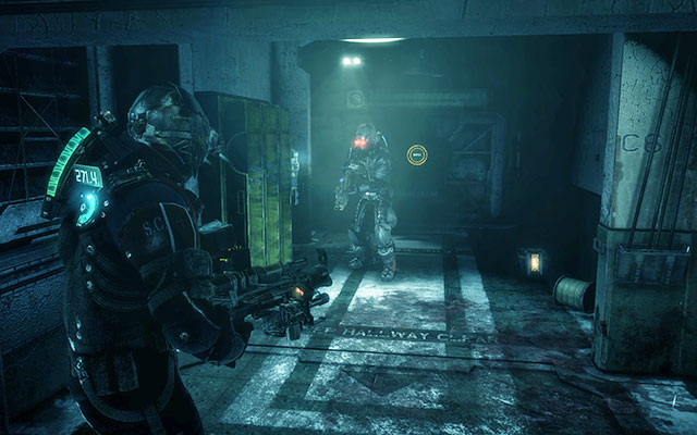 On the ground, near the first oxygen container - Chapter 4 - p. 2 | Secrets - Secrets - Dead Space 3 Game Guide