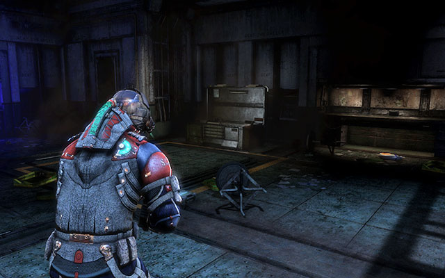 Inside the supply crate - Chapter 4 - p. 2 | Secrets - Secrets - Dead Space 3 Game Guide