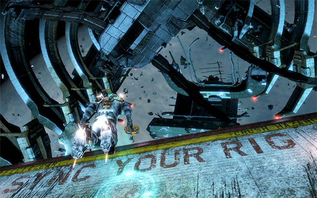 Once you get to the ship, leave it through the emergency exit - Chapter 4 - p. 2 | Secrets - Secrets - Dead Space 3 Game Guide