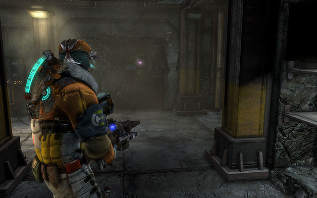 Inside the storeroom in the room which can be opened with torque bar - Chapter 11 - p. 1 | Secrets - Secrets - Dead Space 3 Game Guide