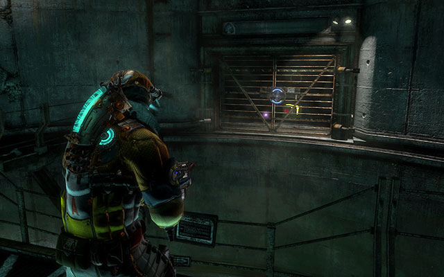 Behind the grates on the right side in the silo - Chapter 11 - p. 1 | Secrets - Secrets - Dead Space 3 Game Guide