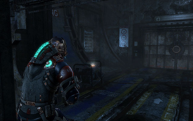 On the table in one of early corridors - Chapter 11 - p. 2 | Secrets - Secrets - Dead Space 3 Game Guide