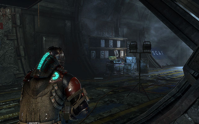 On the crate, in the tunnel after exiting the elevator - Chapter 11 - p. 2 | Secrets - Secrets - Dead Space 3 Game Guide