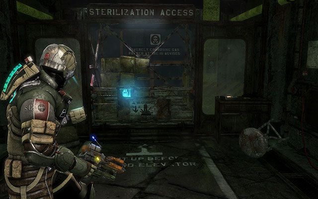 On the table in the room with the cargo elevator leading to the pump [biology sector] - Chapter 14 - p. 1 | Secrets - Secrets - Dead Space 3 Game Guide