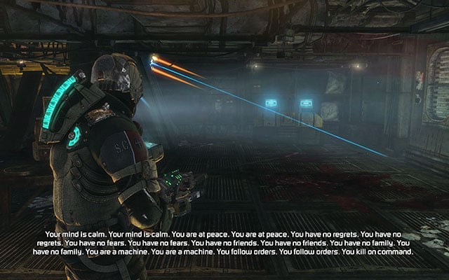 Inside the supply crate - Chapter 14 - p. 1 | Secrets - Secrets - Dead Space 3 Game Guide