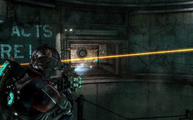 In the recess at the very top of the third silo - you have to fly towards it because you are not able to use kinesis on the artifact - Chapter 17 | Secrets - Secrets - Dead Space 3 Game Guide