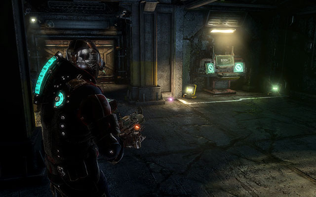 Next to the workbench in the room after leaving the third silo - Chapter 17 | Secrets - Secrets - Dead Space 3 Game Guide