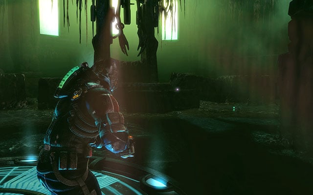 Near the statue in the center of the room - Chapter 17 | Secrets - Secrets - Dead Space 3 Game Guide