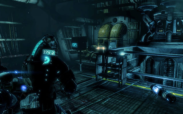 Youll get to the room, where you can start ship airing - Restore oxygen to the ship | Co-op missions: C.M.S. Brusilov - Co-op missions: C.M.S. Brusilov - Dead Space 3 Game Guide