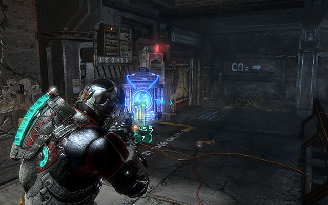 Move further until you get to the corridor with several blocked doors (there are slot for powering cores near them) - Investigate the warehouses secrets | Co-op missions: Archeology - Co-op missions: Archeology - Dead Space 3 Game Guide