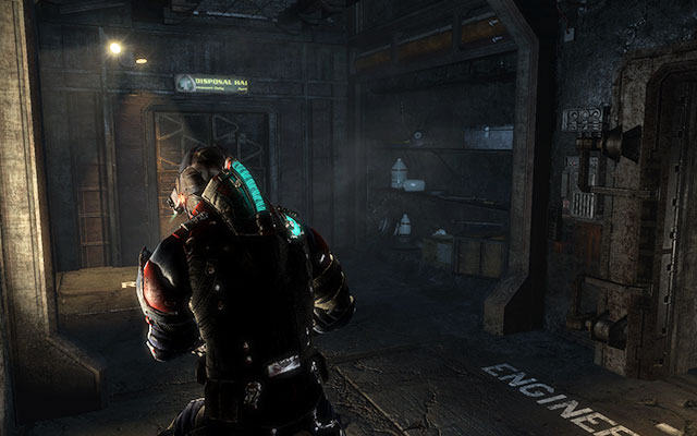 Go to the next part of tunnel, where youll be welcomed by several Necromorphs - Investigate the warehouses secrets | Co-op missions: Archeology - Co-op missions: Archeology - Dead Space 3 Game Guide