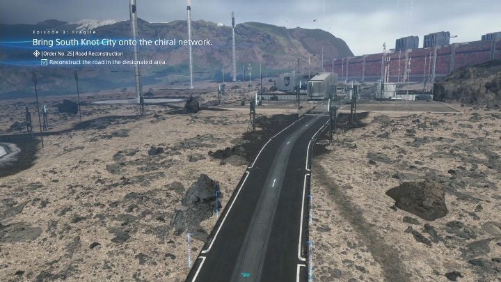 Stop at the mechanism - Chapter 3 - Fragile | Death Stranding Walkthrough - Main story - Death Stranding Guide