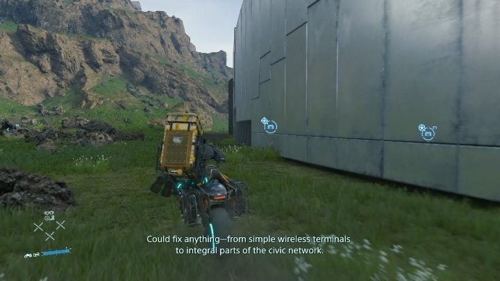 Where the mission begins: Distribution Center, located south from the Lake Knot City - Chapter 3 - Fragile | Death Stranding Walkthrough - Main story - Death Stranding Guide