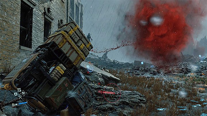 After detecting a BT, you may wish to attack the monster, but Sam is initially helpless - Starting tips | Death Stranding - Basics - Death Stranding Guide