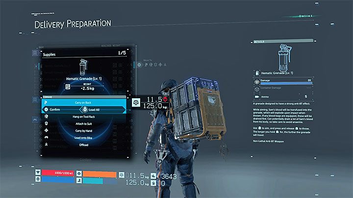 In Death Stranding, some orders can take several tens of minutes - this can be caused by factors such as difficult terrain or a long distance to overcome - Starting tips | Death Stranding - Basics - Death Stranding Guide