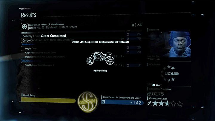 Fortunately, the first motorcycle is the only problematic vehicle to get - Vehicles and means of transport in Death Stranding - Basics - Death Stranding Guide