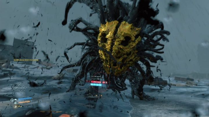 One of the skills of a four-legged beast is a charge - Four-legged beast | Death Stranding Boss - Bosses - Death Stranding Guide