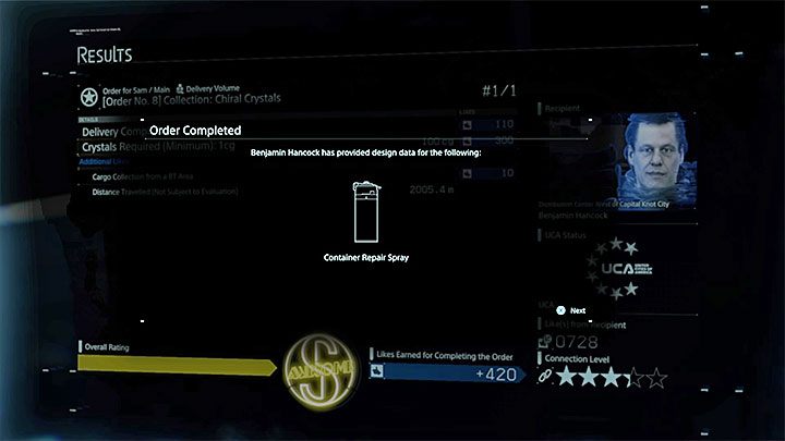 The game allows you to repair the containers only - How to repair a damaged cargo in Death Stranding? - Exploration and cargo transportation - Death Stranding Guide