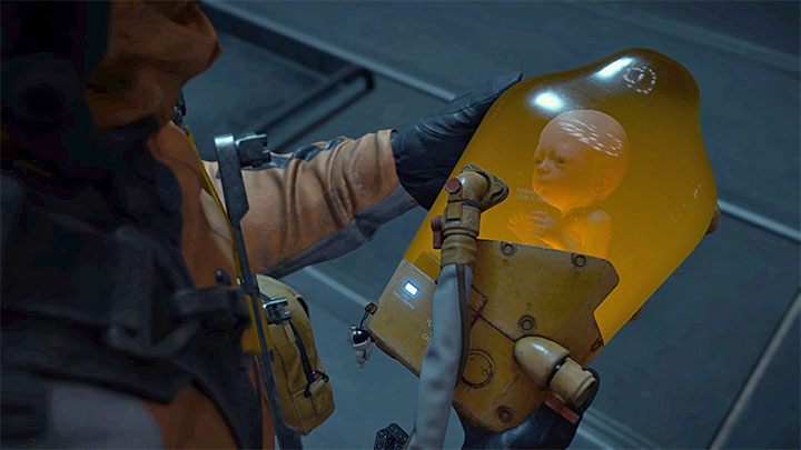 Bridge Baby will join Sam after several main story missions - What role does BB (Bridge Baby) play in Death Stranding? - Exploration and cargo transportation - Death Stranding Guide