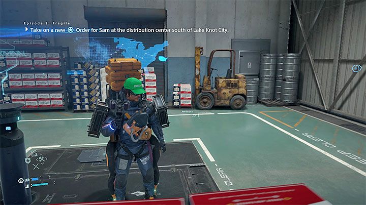 For the majority of the campaign, each new main order (orders for Sam) begins in the same location in which the previous one ended - the one where you have delivered the last cargo - Where should I go next in Death Stranding? - Exploration and cargo transportation - Death Stranding Guide