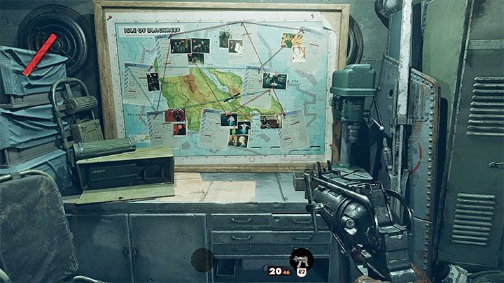 Get in the bunker and go down the stairs - Deathloop: Colts Prologue, The Longest Day - walkthrough - Prologue - Deathloop Guide