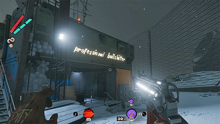 Approach the building near which Egor initially stayed - Deathloop: Lost in Transmission - walkthrough - Visionary Leads - Deathloop Guide