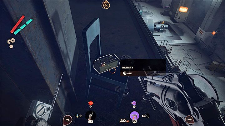 Use the stairs leading to the lower floors - Deathloop: Radio Silence - walkthrough - Visionary Leads - Deathloop Guide