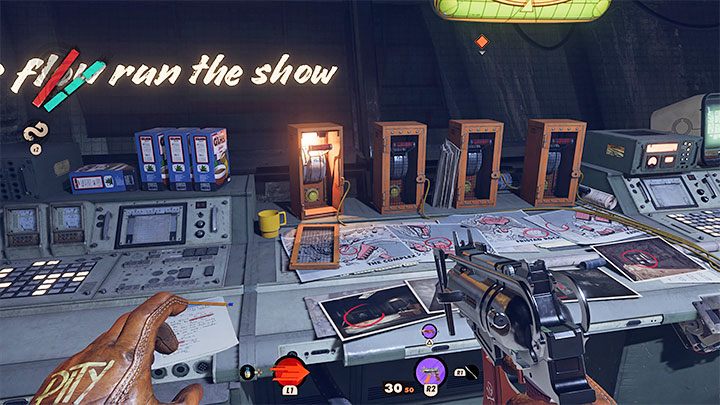 After starting both generators return to the control panel at the top - Deathloop: Radio Silence - walkthrough - Visionary Leads - Deathloop Guide