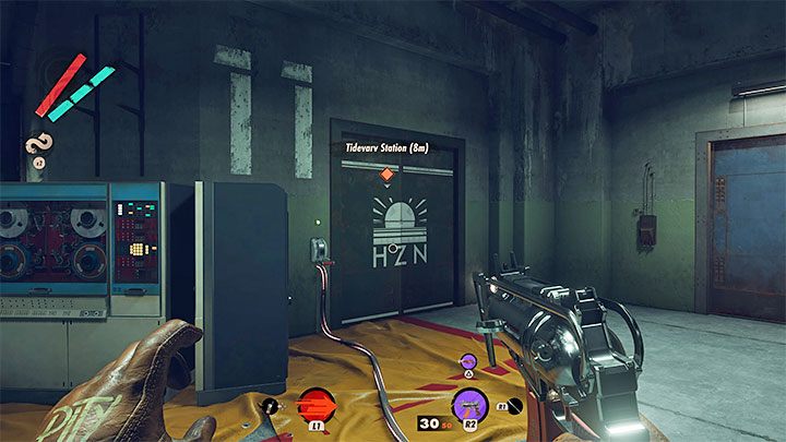 Tidevarv station is in the same bunker as you, so you don't even have to go outside - Deathloop: Radio Silence - walkthrough - Visionary Leads - Deathloop Guide