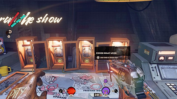 First of all, you have to go back to The Complex in the morning, go to the power station and restore the power supply by running 2 generators - Deathloop: Radio Silence - walkthrough - Visionary Leads - Deathloop Guide