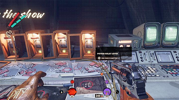 For the last time, you have to return to the power station in The Complex (remember to choose the morning) - Deathloop: Radio Silence - walkthrough - Visionary Leads - Deathloop Guide